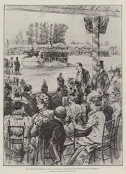 Der Herzog und die Herzogin von York auf der Royal Counties Agricultural Show in Portsmouth